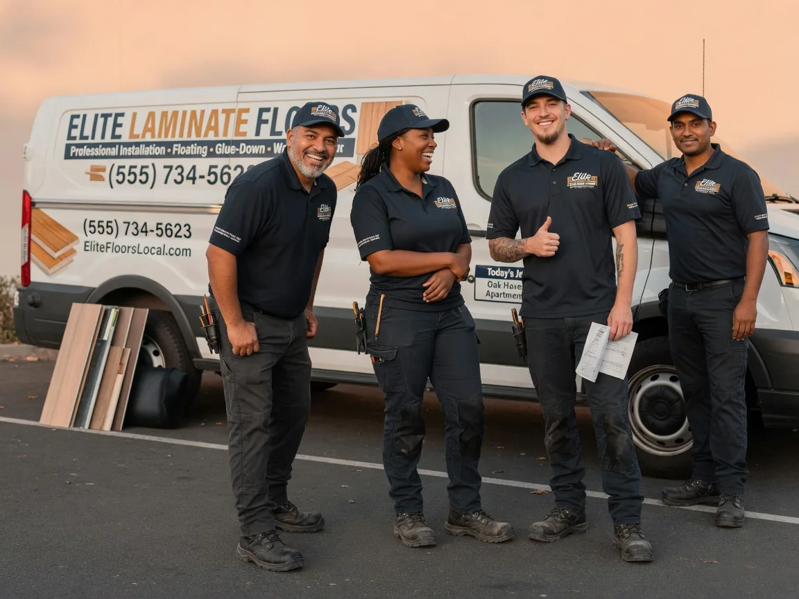 Laminate flooring installation company in Marquez, TX